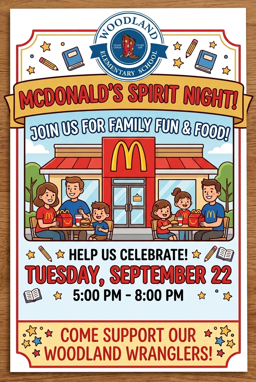 <p>Spirit Night</p>