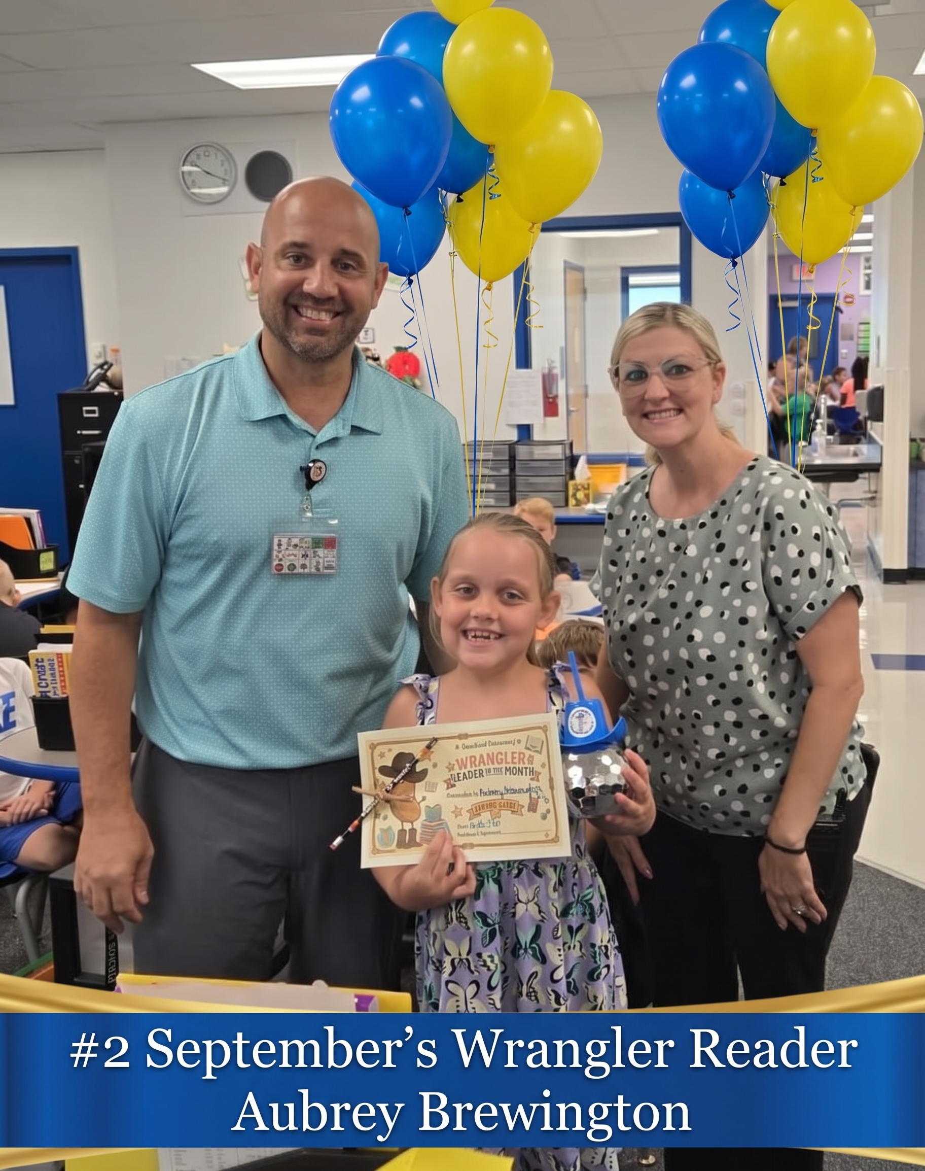 2nd Place Student Winner in Beanstack - <p>Wranglers learning and growing! &nbsp;</p>