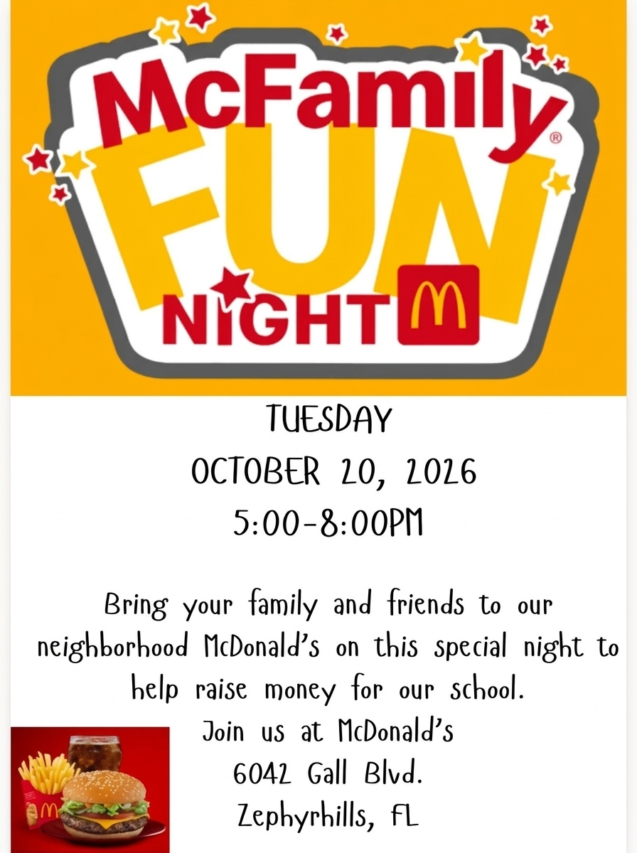 <p>McFamily Fun Night</p>
